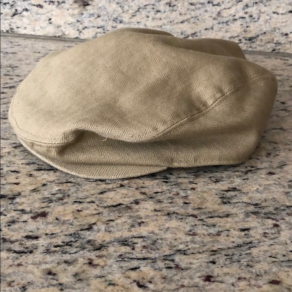 baby boy herringbone cap